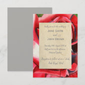 Rustige waterverf Rustige rozenbruin Kaart (Voorkant / Achterkant)