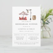 Rustige Waterverf Scene Rehearsal Aankondiging (Staand voorkant)