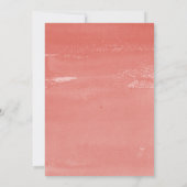 Rustige Waterverf Seashells Starfish Beach Wedding Kaart (Achterkant)