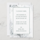 Rustige Waterverf Snowy Mountain Country Kerstmis Feestdagenkaart (Achterkant)