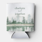 Rustige Waterverf van het gebergte Blikjeskoeler (Voorkant)