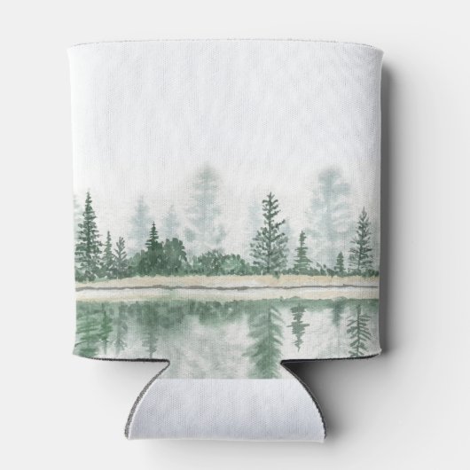 Rustige Waterverf van het gebergte Blikjeskoeler (Achterkant)