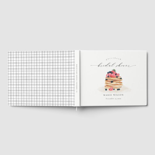 Rustige Waterverf van perskoeken en perskoeken Gastenboek (Volledig)