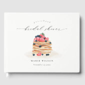 Rustige Waterverf van perskoeken en perskoeken Gastenboek (Voorkant)