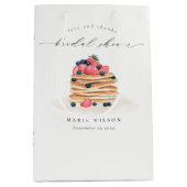 Rustige Waterverf van perskoeken en perskoeken Medium Cadeauzakje (Voorkant)