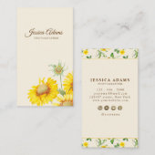 Rustige Waterverf Visitekaartje (Voorkant / Achterkant)