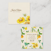 Rustige Waterverf Visitekaartje (Voorkant / Achterkant)