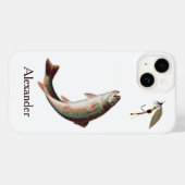 Rustige Waterverf voor forelvliegen Case-Mate iPhone Case (Achterkant (horizontaal))