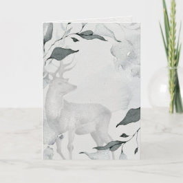 Rustige Waterverf vreedzame deer Kaart