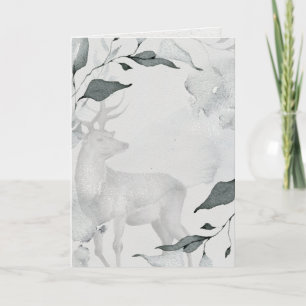 Rustige Waterverf vreedzame deer Kaart