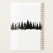 Rustige Waterverf Wedding Planner (Achterkant)