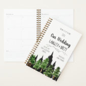 Rustige Waterverf Wedding Planner (Display)