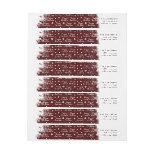 rustige waterverf welkome kerstvakantie (Vel)