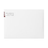 rustige waterverf welkome kerstvakantie (Voorkant)