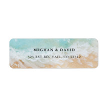 Rustige Waterverf Zomer Zee Beach Weddenschap