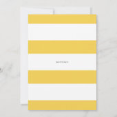 Rustige Waterverf Zonnebloemen Engagement Party Kaart (Achterkant)