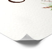 Rustige Waterverf - Zonnebloemen Weddenenkaarten e Poster (Hoek)