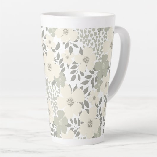 Rustige weide latte mok (Rechterhoek)