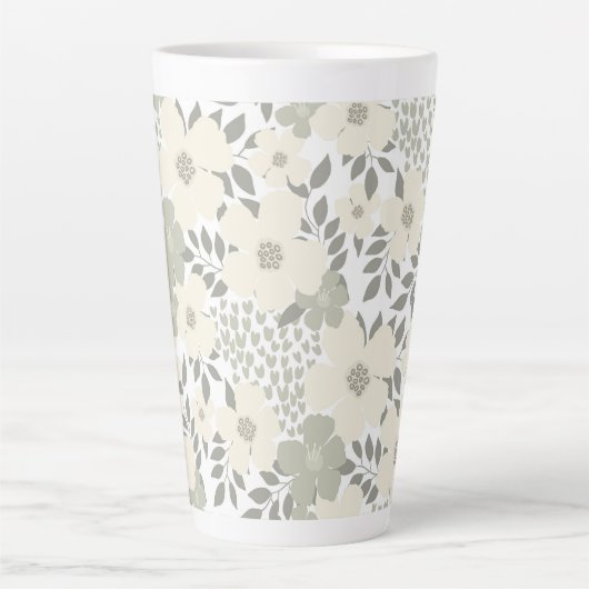 Rustige weide latte mok (Voorkant)