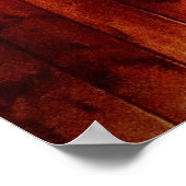 Rustige werveltrap in Mountain Lodge Cabin Poster (Hoek)