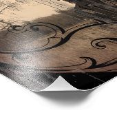 rustige western land boerderij barnbruiloft foto afdruk (Hoek)