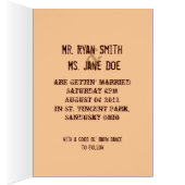 Rustige Westerne Barn Wood Hoefijzer Wedding (Binnen (Rechts))