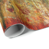 Rustige Westerne bull Skull Country Sunflower Cadeaupapier (Rol Hoek)