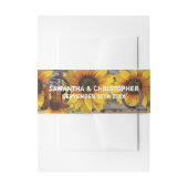 Rustige westerne cowboy land florale bruiloft uitnodigingen wikkel (Voorkant Voorbeeld)