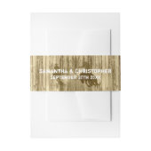 Rustige westerne cowboy wilde westbruiloft uitnodigingen wikkel (Voorkant Voorbeeld)