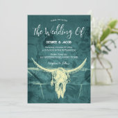 Rustige Westerne Donkere Blauwgroen zonnebloemen B Kaart (Staand voorkant)