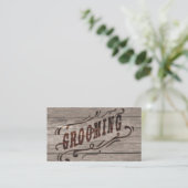  rustige westerne grooming visitekaartje (Staand voorkant)