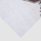 Rustige westerne landelijke boerderij rode schuur tissuepapier (Detail)