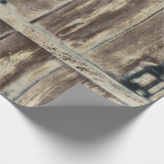 Rustige Westerne landschoorstenen Cadeaupapier (Hoek)