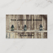 Rustige Westerne landschoorstenen Visitekaartje (Voorkant)