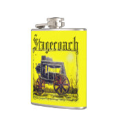 Rustige Westerne Stagecoach Heupfles (Links)