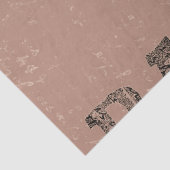 Rustige Westerne stip Bruin Verhard Tissuepapier (Detail)