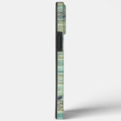 Rustige Westerne Turquoise Wood Koe Case-Mate iPhone Hoesje (Back / Right)