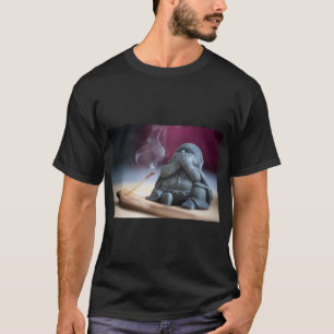 Rustige wierook & Boeddha T-shirt Print