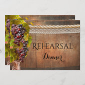 Rustige wijn met ingewonnen repetitie kaart (Voorkant / Achterkant)