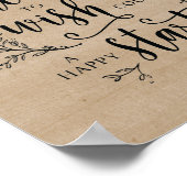 Rustige wijnstokken poster voor gebitsgebaar voor  (Hoek)