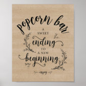 Rustige wijnstokken poster voor het bruiloft van p (Voorkant)