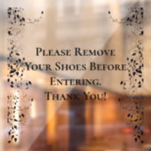 Rustige wijnstokken verwisselbaar wijnglazen koele raamsticker (Vel 2)