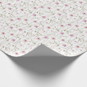 Rustige Wilde Bloemen Cadeaupapier (Hoek)