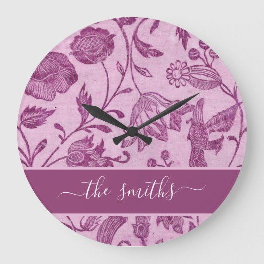 Rustige  wilde bloemen Paarse bloemen Grote Klok (Voorkant)