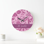 Rustige  wilde bloemen Paarse bloemen Grote Klok (Huis)