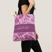 Rustige  wilde bloemen tote bag (Dichtbij)