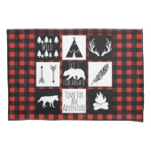 Rustige wilde dieren en buffelkoepels kussensloop (Voorkant)