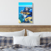 Rustige Wilde Natuur aan het Strand  Canvas Afdruk (Insitu (Slaapkamer))