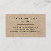 Rustige wildernis prints voor het laarzen buiten visitekaartje (Achterkant)