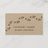 Rustige wildernis prints voor het laarzen buiten visitekaartje (Voorkant)